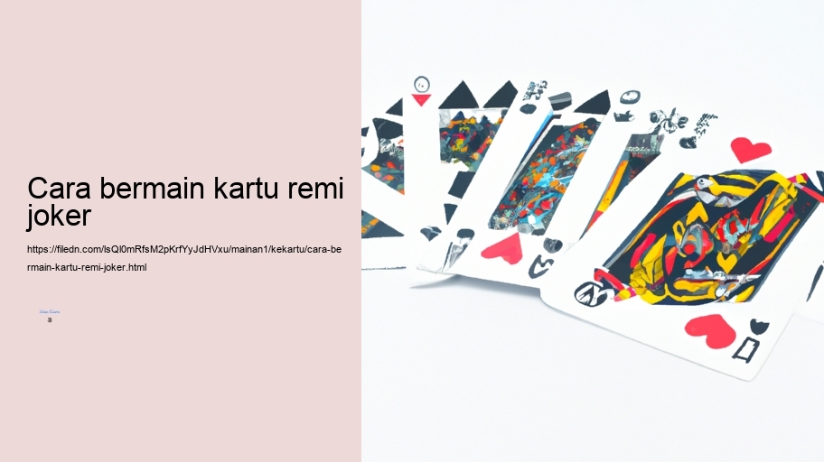 cara bermain kartu remi joker