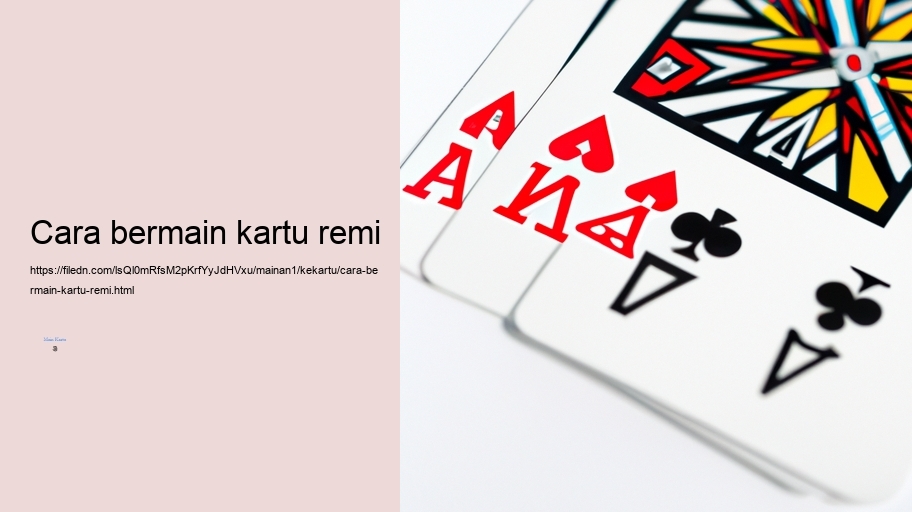 cara bermain kartu remi