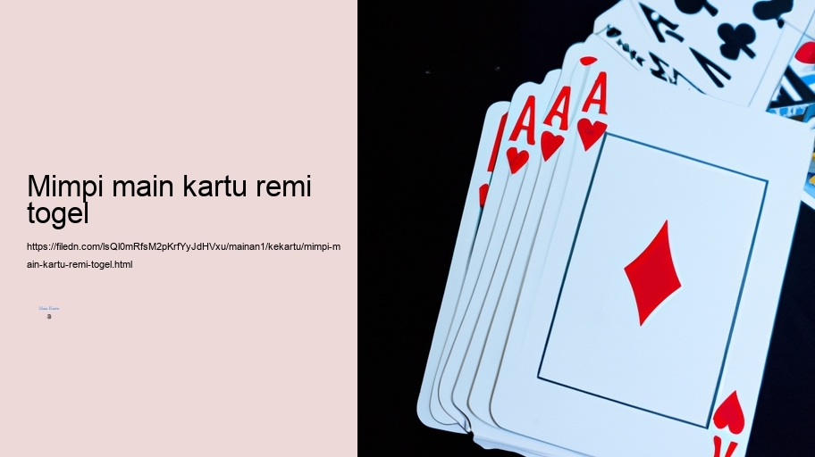 mimpi main kartu remi togel