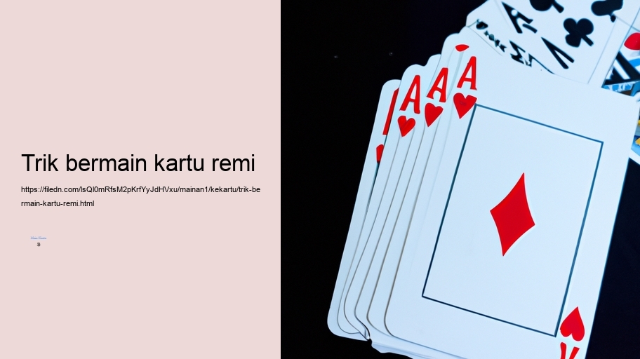 trik bermain kartu remi