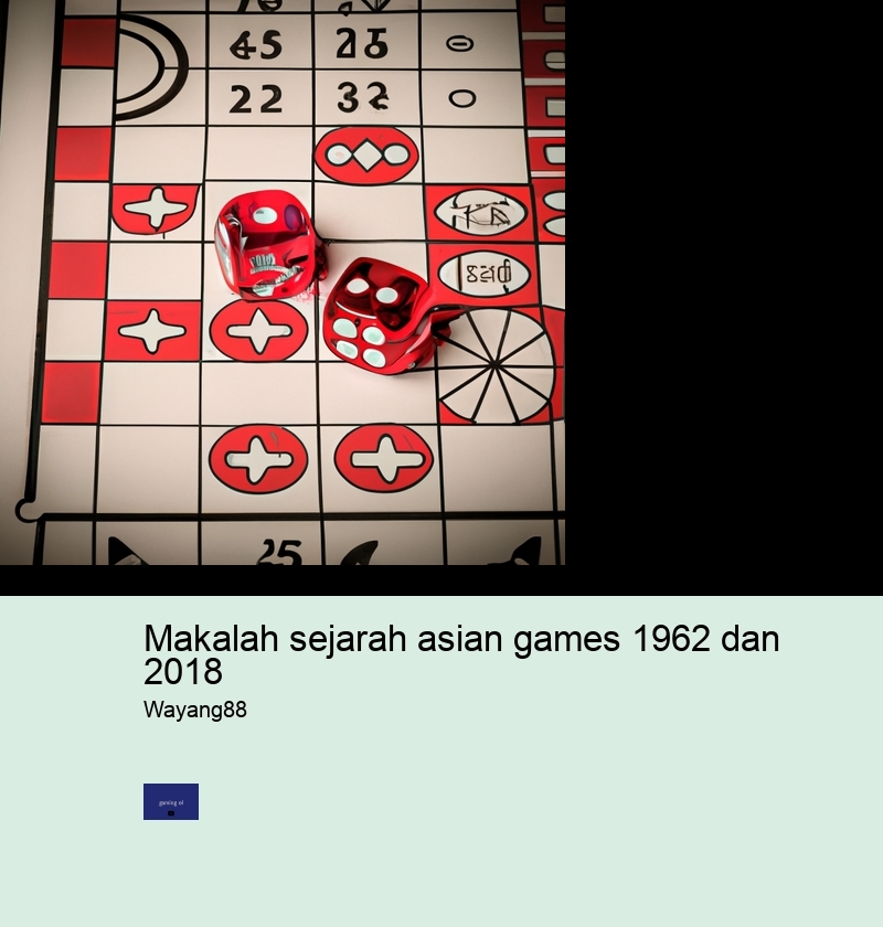 makalah sejarah asian games 1962 dan 2018