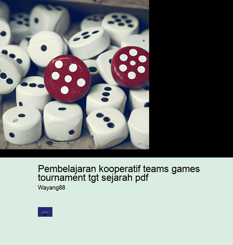 pembelajaran kooperatif teams games tournament tgt sejarah pdf