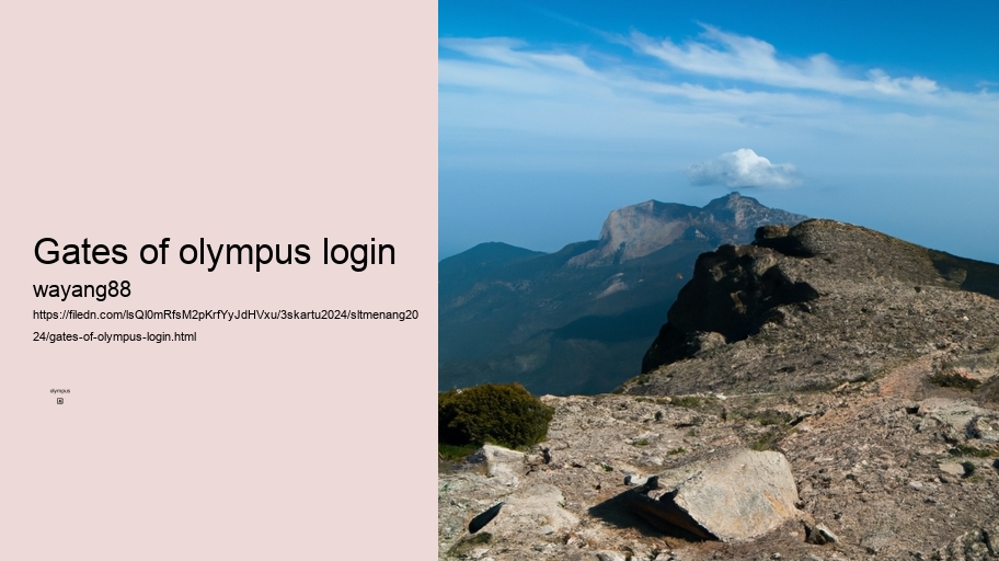 gates of olympus login