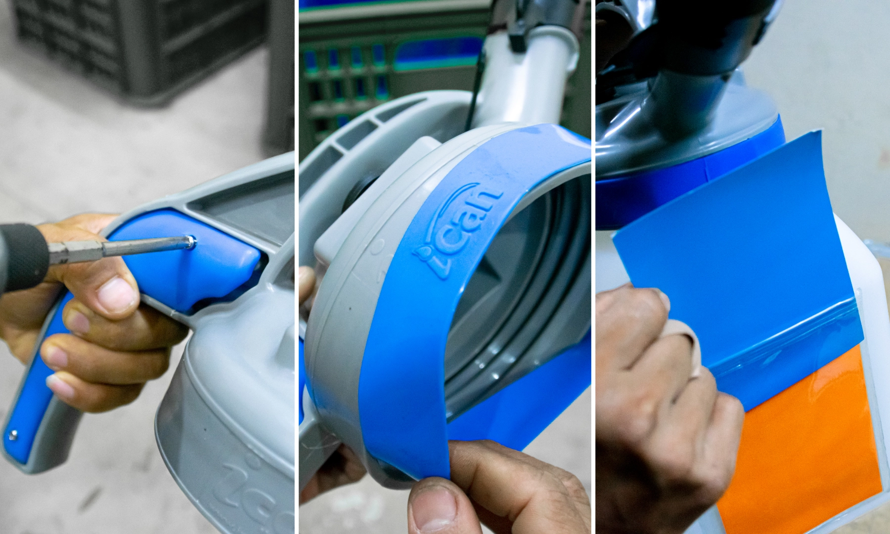 Labeling system with color-coded tags for different lubricant types and examples of tracking lubricant age and type information.