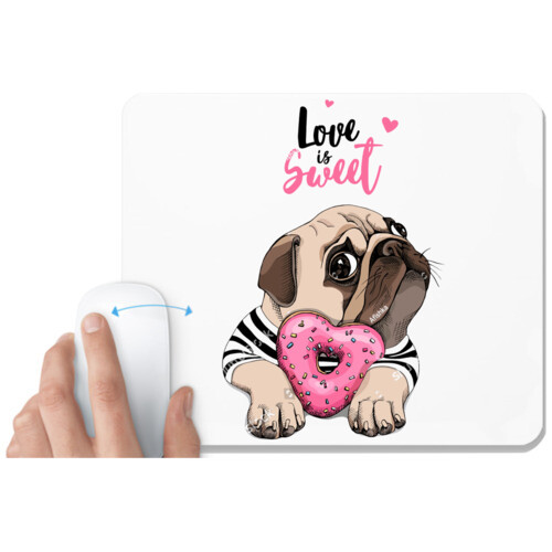 Pug & Doughnut | Love is Sweet