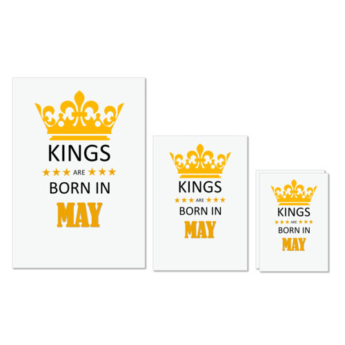 Birthday | Kings are born in May