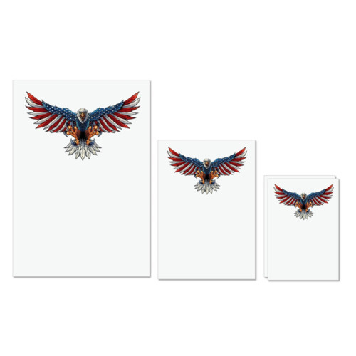 Bald Eagle | American Flag