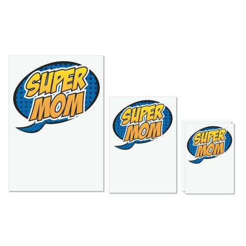 Mom, yellow | Super Mom