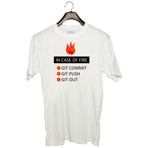 Coder | In case of fire git commit git push git out