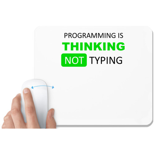 Coder | Programming thinking not typing