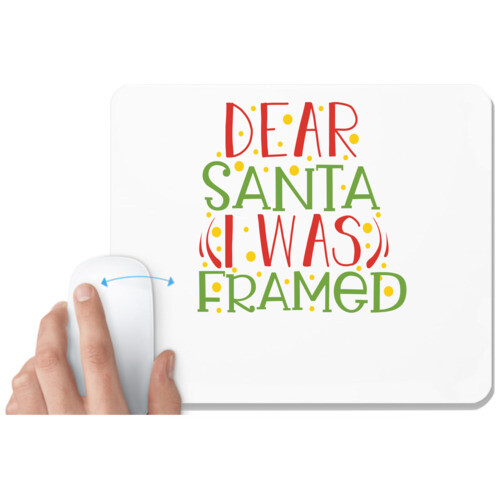 Christmas Santa | dear santa i was framed