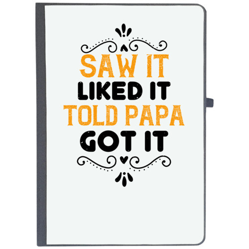 Papa, Father | saw it like it told papa