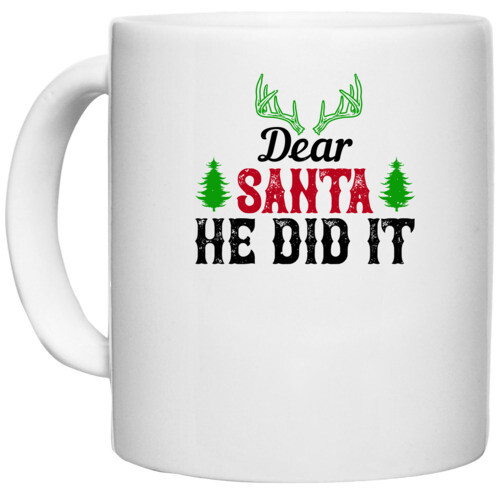 Christmas | Dear Santa, he did it