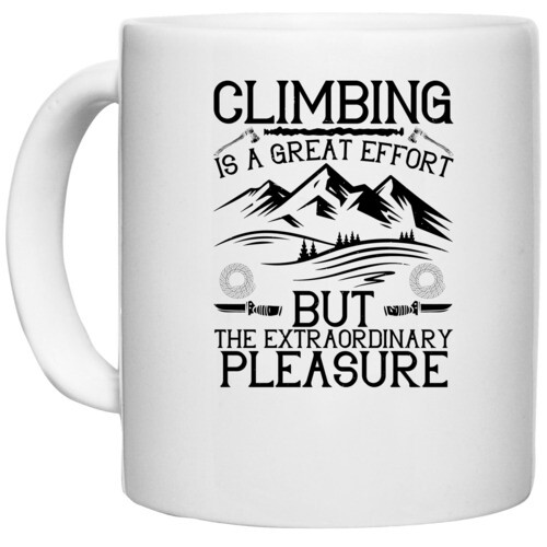 Climbing | Climbing is a great effort, but the extraordinary pleasure